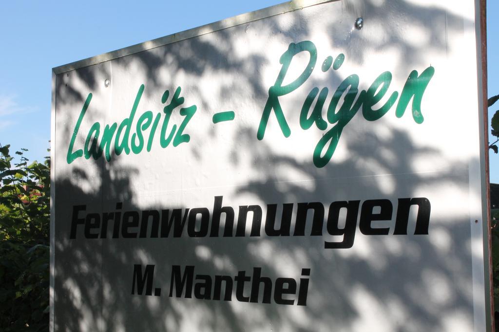 Landsitz Ruegen Apartamento Glowe Exterior foto